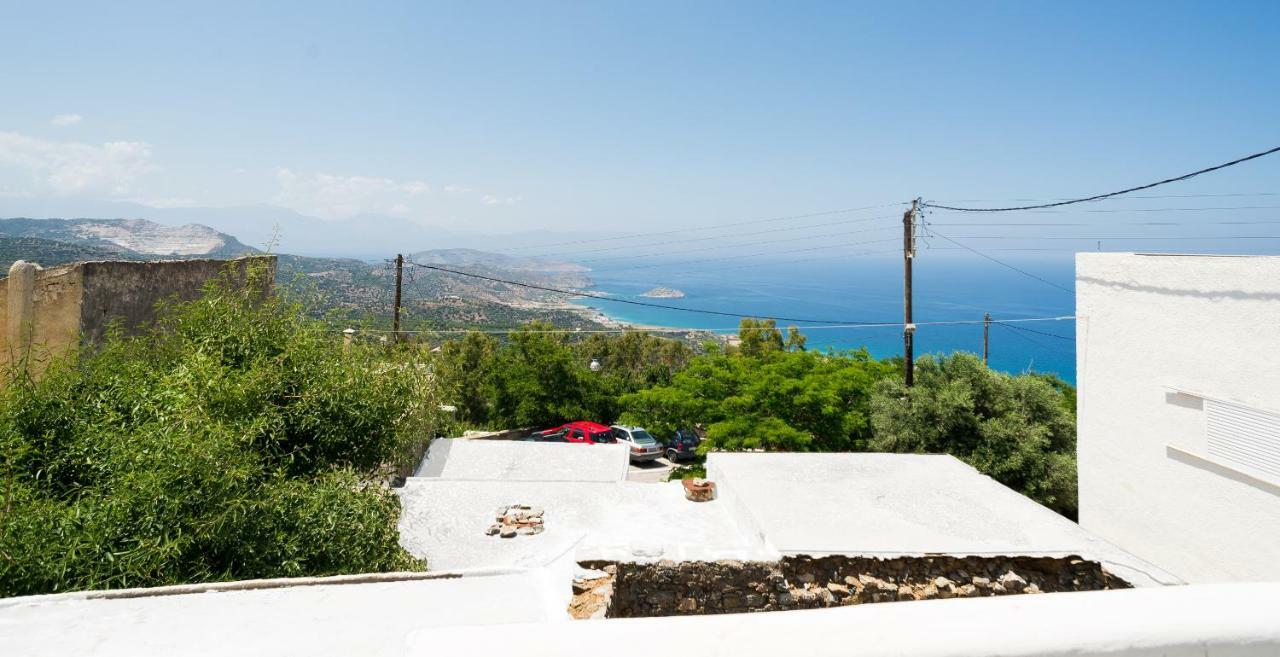 Splendid Sea View Villa Mirsini  ภายนอก รูปภาพ